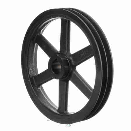 BROWNING 2 Groove Cast Iron Fhp - Finished Bore Sheave, 2BK120X 1 7/16 2BK120X 1 7/16